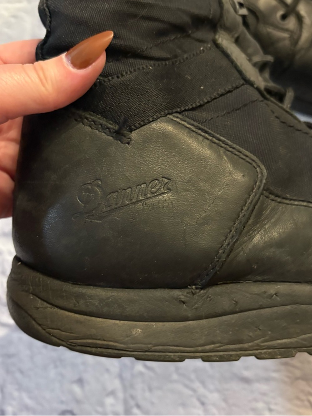 Danner “Tachyon GTX” black polished toe 8” boots (US 13 mens) - Picture 6 of 7